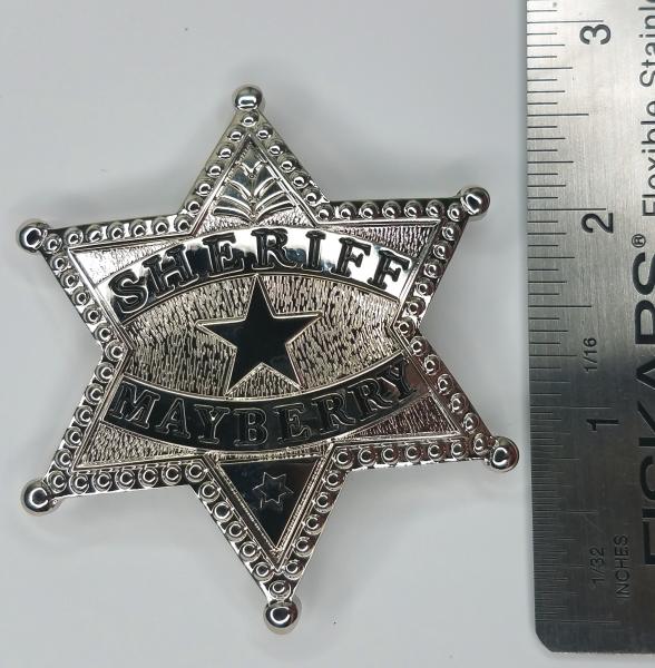 The Andy Griffith Show - Sheriff Andy Taylor Mayberry Prop Replica Badge picture