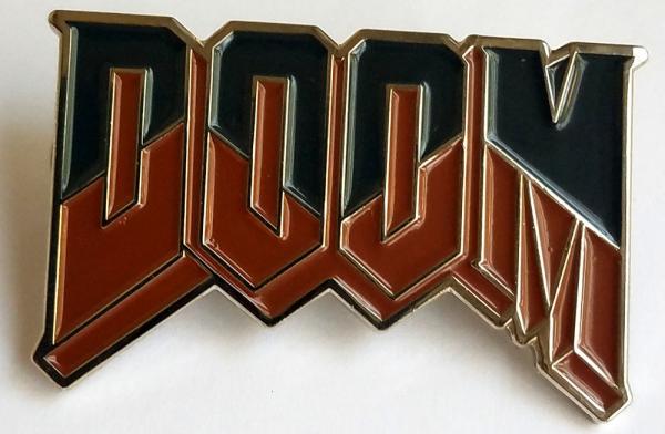 Doom Game Enamel Pin