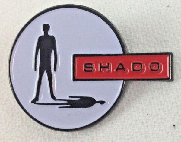 UFO SHADO - Gerry Anderson British TV Television Series Logo - Enamel Pin