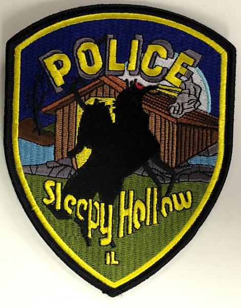 SLEEPY HOLLOW, ILLINOIS POLICE Uniform - Iron-On Patch picture