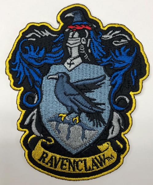 Harry Potter RAVENCLAW House Crest  - Iron-On Patch