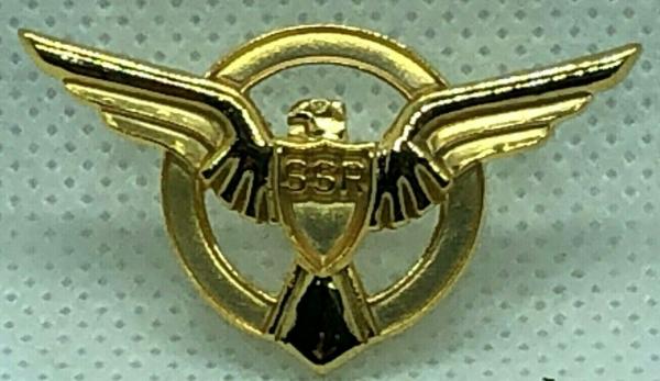 SSR WINGS - CAPTAIN AMERICA - AGENT CARTER - Metal Movie Lapel Pin Set of 2