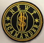 Fantastic Beasts NEWT SCAMANDER Crest  - Iron-On Patch