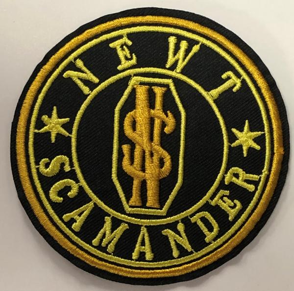 Fantastic Beasts NEWT SCAMANDER Crest  - Iron-On Patch picture