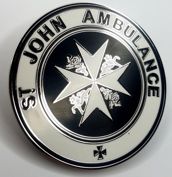 Doctor Who: St. John's Ambulance TARDIS Emblem Enamel Pin picture