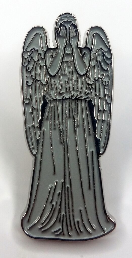 Doctor Who: Weeping Angel (Hiding) Enamel Pin picture