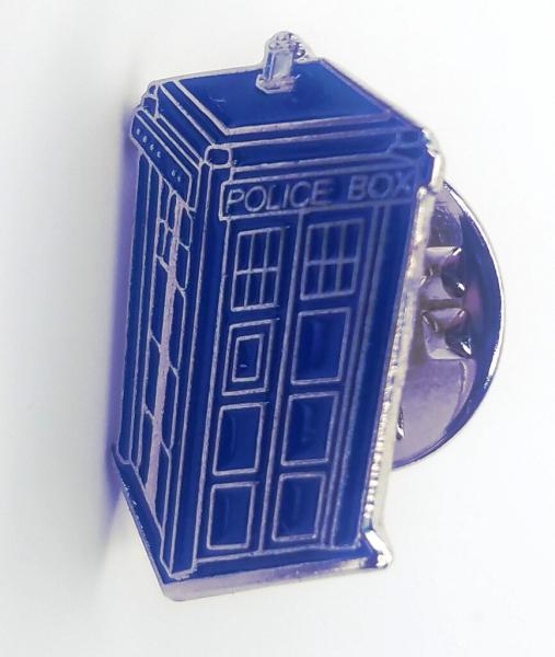 Doctor Who: TARDIS Enamel Pin (Small)
