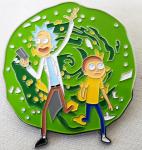 RICK & MORTY Large Vortex Enamel Pin