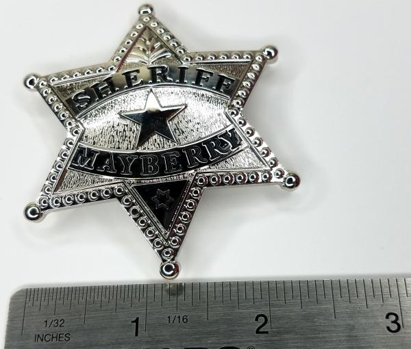 The Andy Griffith Show - Sheriff Andy Taylor Mayberry Prop Replica Badge picture