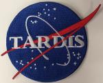 Doctor Who NASA Inspired TARDIS Logo - Iron-On Patch