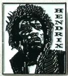 JIMI HENDRIX - UK Imported Rock Band Artistic 50 Years Tribute Lapel Pin