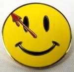 WATCHMEN Movie - TV - Comic Book Series Logo - Enamel Lapel Pin - Moore and Gibbons