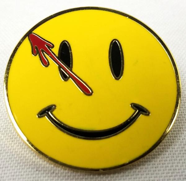 WATCHMEN Movie - TV - Comic Book Series Logo - Enamel Lapel Pin - Moore and Gibbons picture