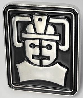 Doctor Who TV Series Metal Lapel Pin - TOMB OF THE CYBERMEN Emblem