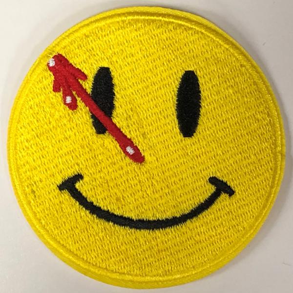 WATCHMEN "Face" - Marvel Comics and Movie Series  - Iron-On Patch picture