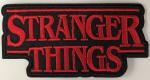 STRANGER THINGS TV Series Logo - Iron-On Patch