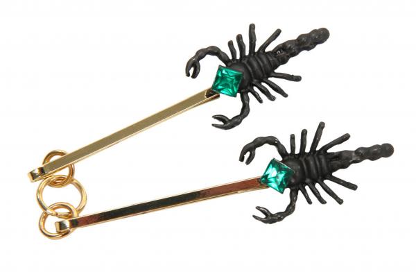 Fantastic Beasts - PERCIVAL GRAVES Scorpion Collar Pins (from the magical world of Harry Potter) picture