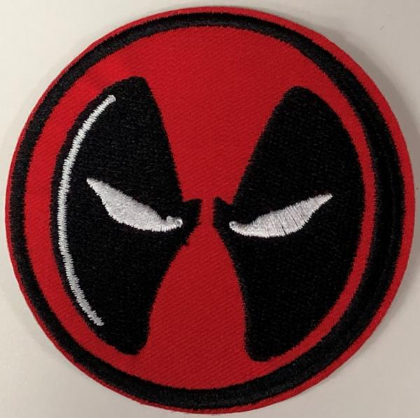 DEADPOOL "Face" - Marvel Comics and Movie Series  - Iron-On Patch picture