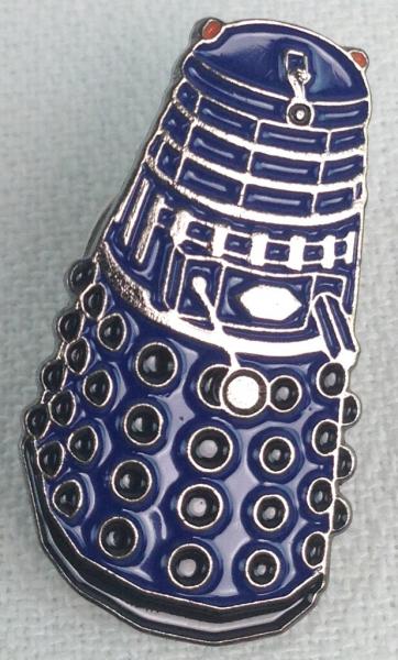 Doctor Who: Blue Dalek Enamel Pin
