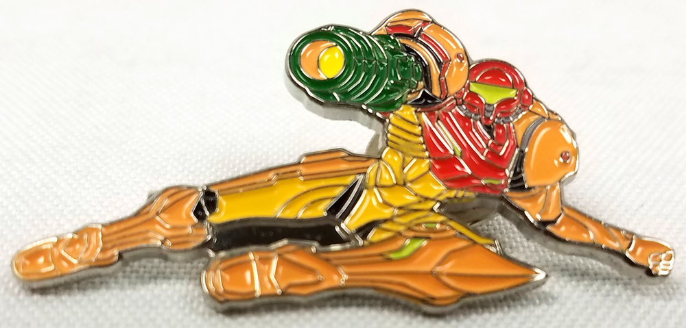 Samus Aran Enamel Pin picture