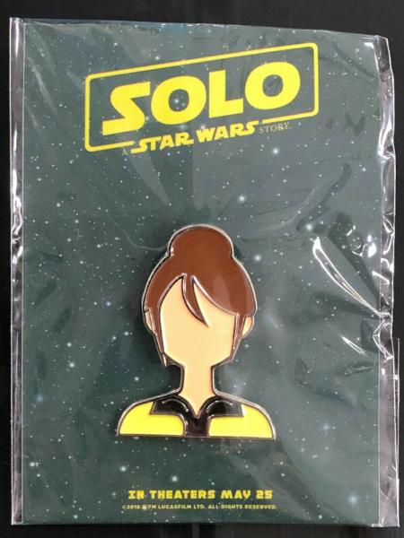 SOLO: A Star Wars Story - Movie Promo Pin Set of 3 (Han - Chewbacca - Qi'ra) picture