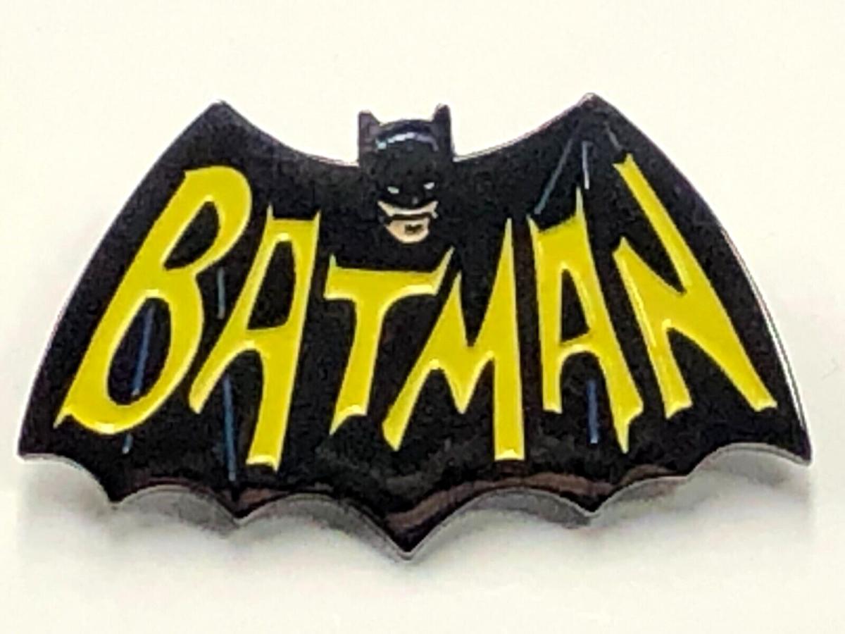 BATMAN 1966 TV Series Metal Lapel Pin set (Adam West & Burt Ward) picture