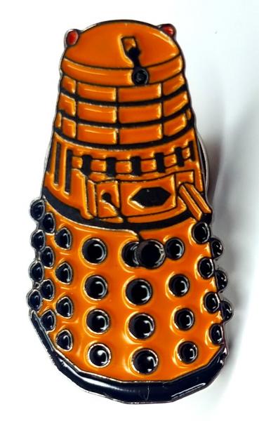 Doctor Who: Yellow Dalek Enamel Pin picture