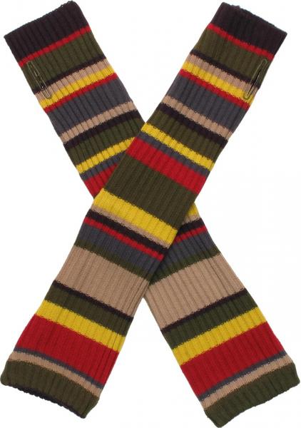 Doctor Who - 4th Doctor (Tom Baker) Scarf Style Long Arm Warmers