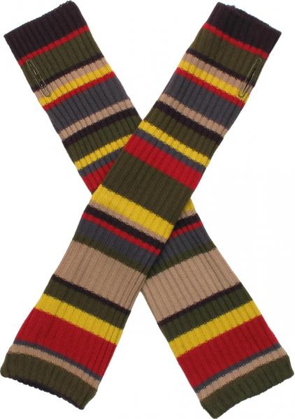 Doctor Who - 4th Doctor (Tom Baker) Scarf Style Long Arm Warmers picture