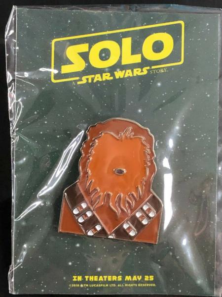 SOLO: A Star Wars Story - Movie Promo Pin Set of 3 (Han - Chewbacca - Qi'ra) picture
