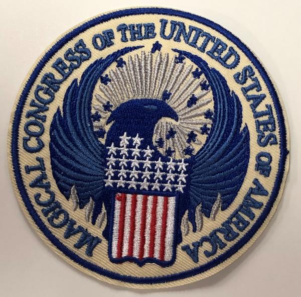 Fantastic Beasts MAGICAL CONGRESS of the UNITED STATES of AMERICA  - Iron-On Patch