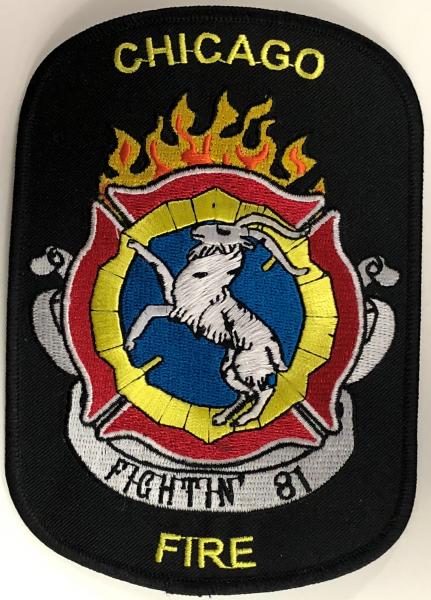 CHICAGO FIRE - TV Series  - Iron-On Patch