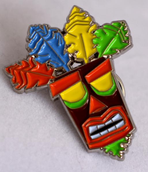 Aku-Aku Enamel Pin picture