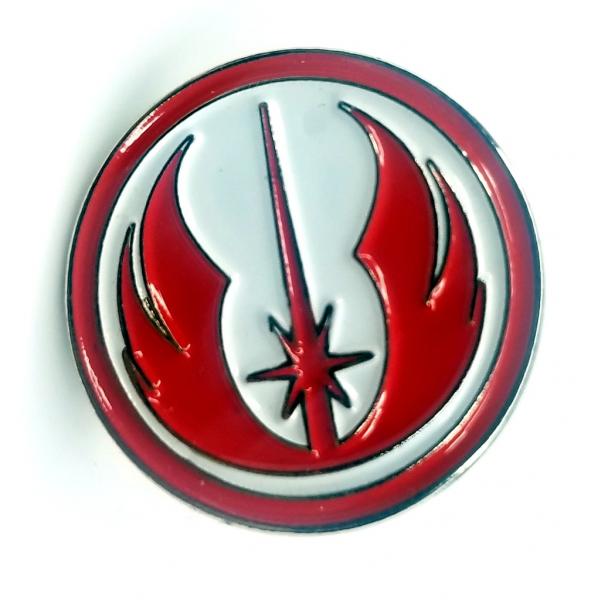 Star Wars: Jedi Academy (Red and White) Enamel Pin picture