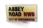 Beatles: Abbey Road Street Sign Enamel Pin