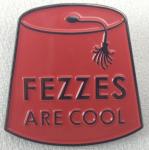 Fezzes Are Cool (Doctor Who) Enamel Pin