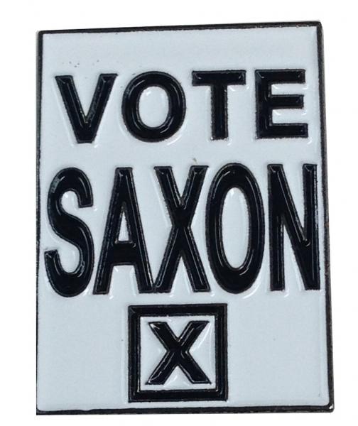 Doctor Who: Vote Saxon Enamel Pin picture