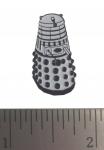 Doctor Who: White Dalek Enamel Pin