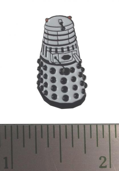Doctor Who: White Dalek Enamel Pin