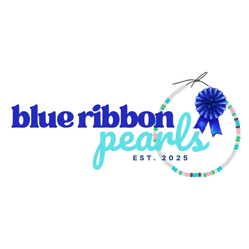 Blue Ribbon Pearls