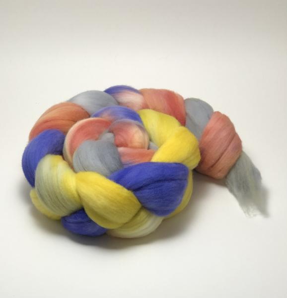 Super Fine Merino Combed Top/Roving, Hand Painted, Hand Dyed, Indie Dyed picture