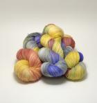 Superwash Fine Merino Sock Yarn, Fingering Weight,Hand Dyed, Indie Dyed,