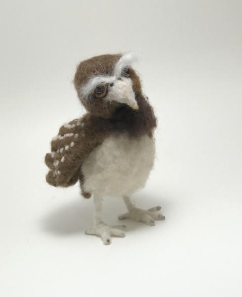 Needle Felted Owl, OOAK, Original Design picture