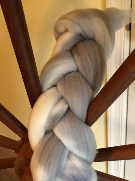 Merino, Extra Fine 20 microns, Hand Painted Top.Roving picture