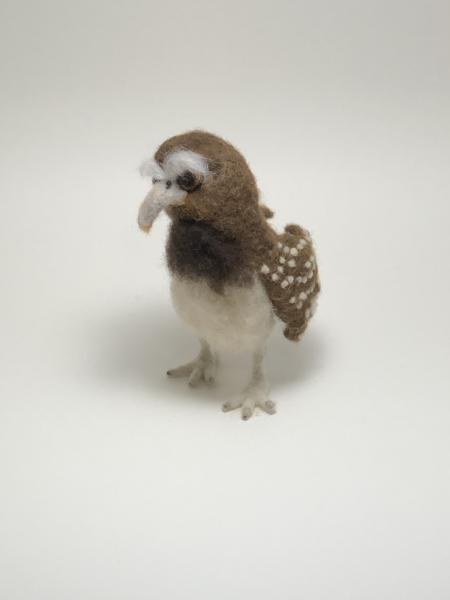 Needle Felted Owl, OOAK, Original Design picture