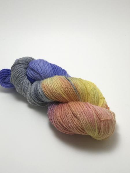 100% Peruvian Highland Wool, worsted weight yarn, Hand Dyed picture