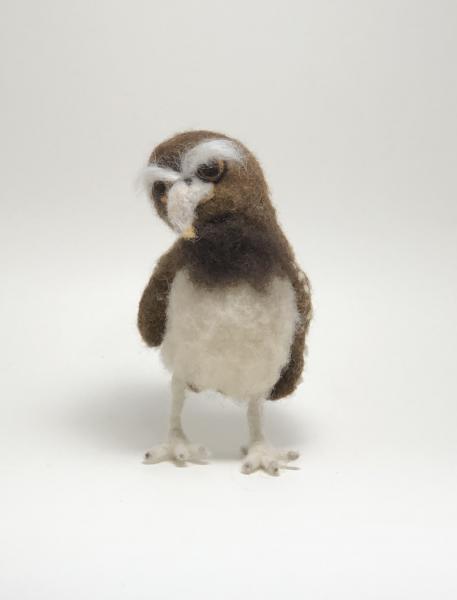 Needle Felted Owl, OOAK, Original Design picture