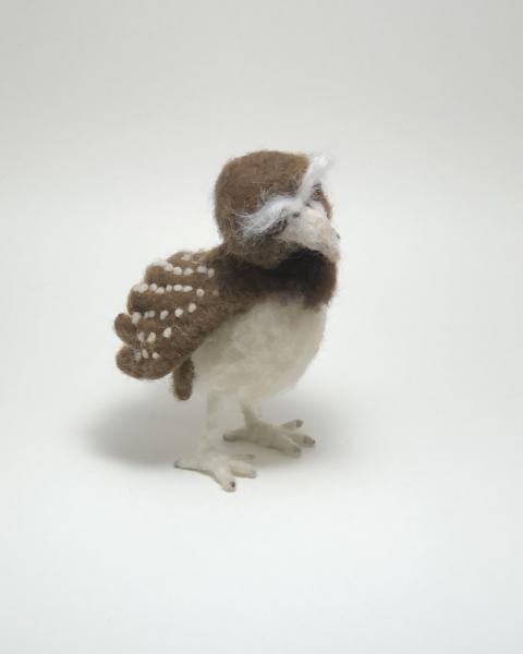 Needle Felted Owl, OOAK, Original Design picture