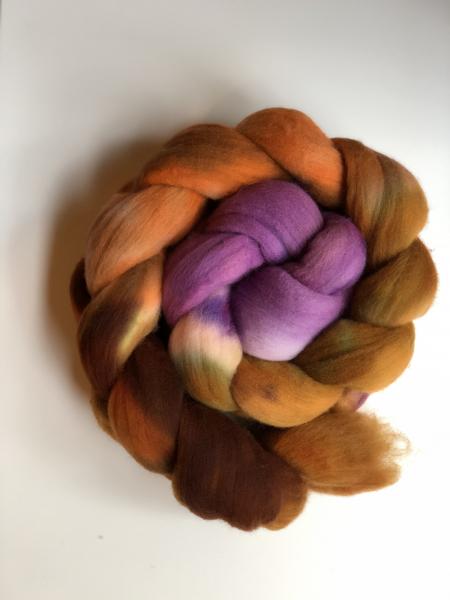 Merino Top/Roving, Extra Fine 20 microns, Hand Painted, Indie Dyed picture