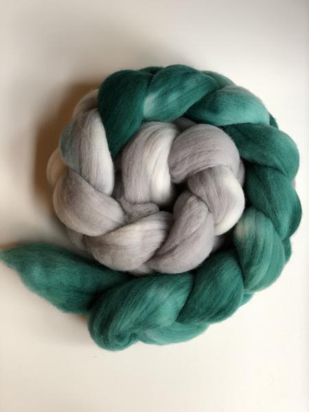 Merino, Extra Fine 20 microns, Hand Painted Top.Roving